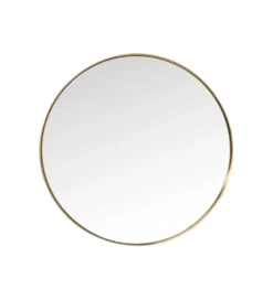 Lustro wiszące CURVE MO 100 cm złote