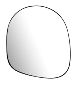 Lustro wiszące DEFORME 53 cm czarne