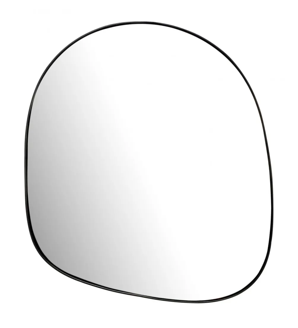 Lustro wiszące DEFORME 53 cm czarne