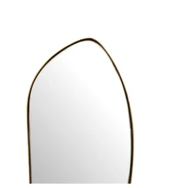Lustro wiszące DEFORME 90 cm złote