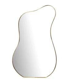 Lustro wiszące DEFORME 100 cm złote