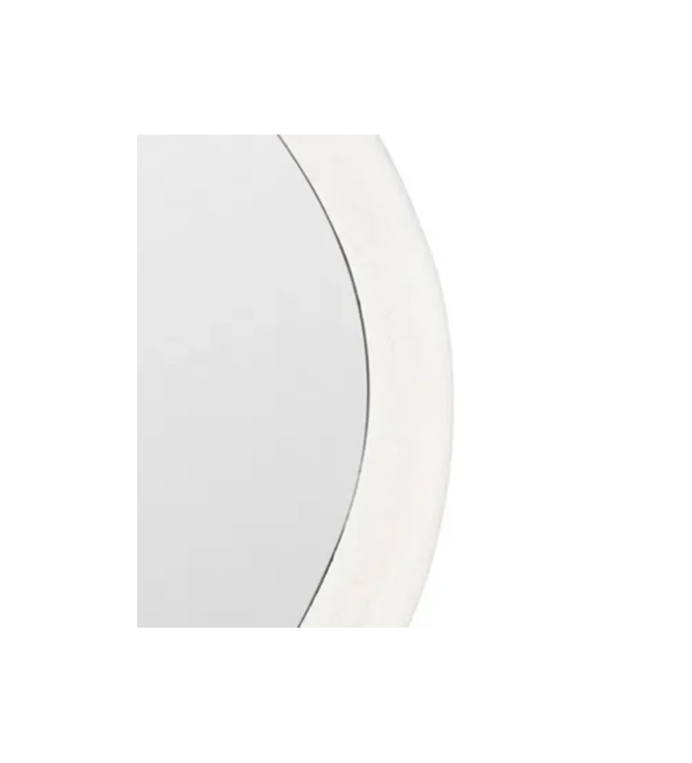Lustro wiszące DEGO 80 cm białe