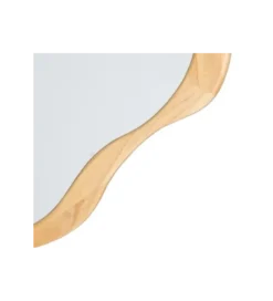 Lustro wiszące ETAPE 57 cm drewno paulowni