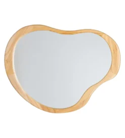 Lustro wiszące ETAPE 57 cm drewno paulowni