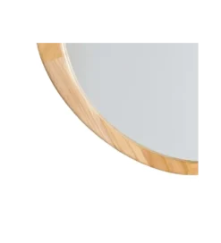 Lustro wiszące ETAPE 57 cm drewno paulowni