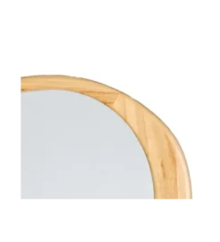 Lustro wiszące ETAPE 57 cm drewno paulowni