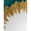 Lustro wiszące FIDER 68 cm złote