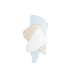Lustro wiszące GEOMETRIC I 120 cm wielokolorowe