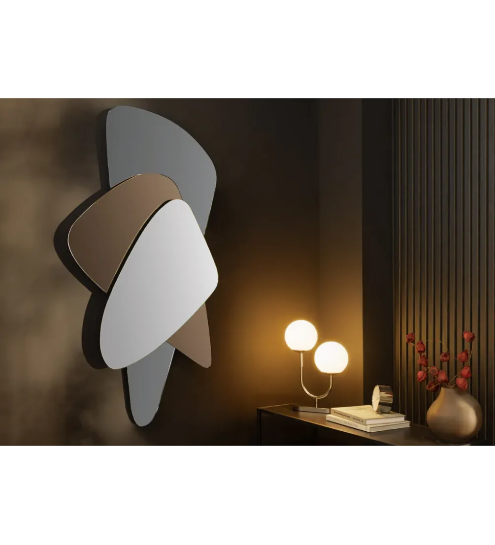 Lustro wiszące GEOMETRIC I 120 cm wielokolorowe