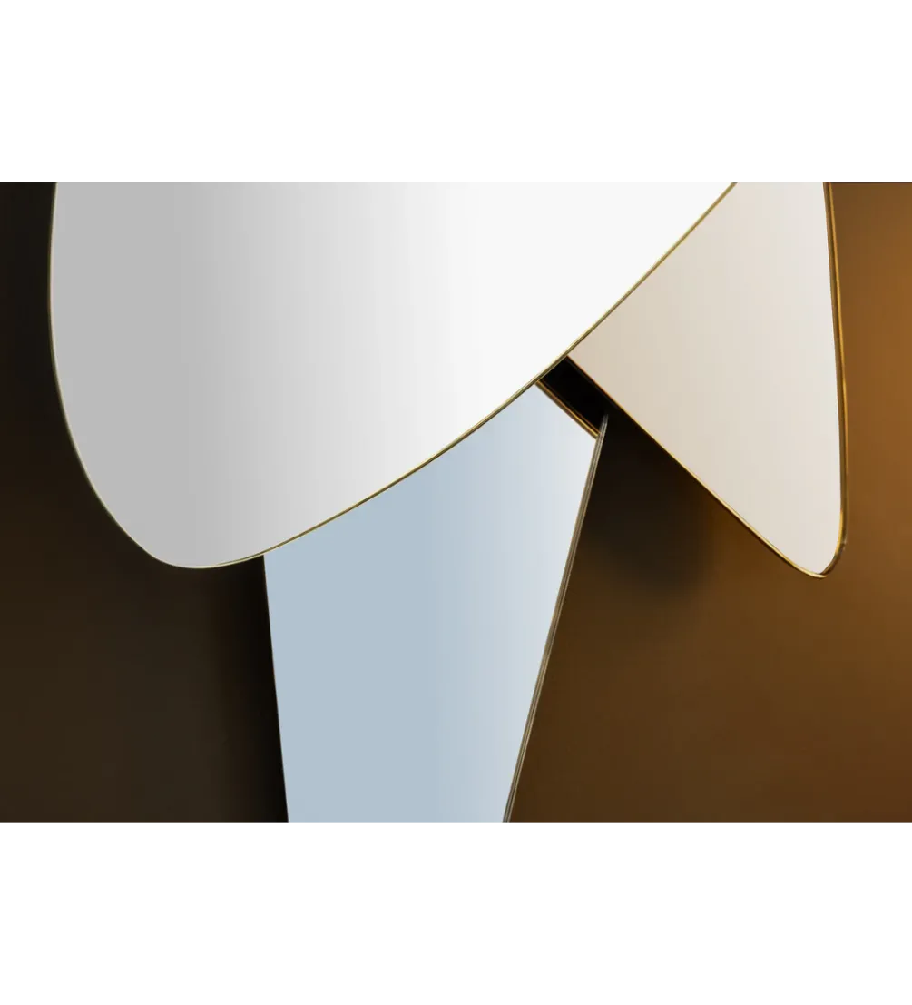 Lustro wiszące GEOMETRIC I 120 cm wielokolorowe