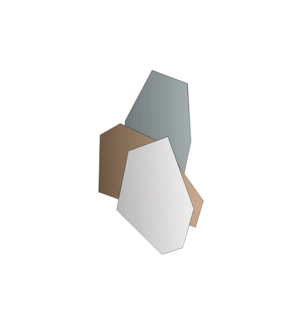Lustro wiszące GEOMETRIC II 125 cm wielokolorowe