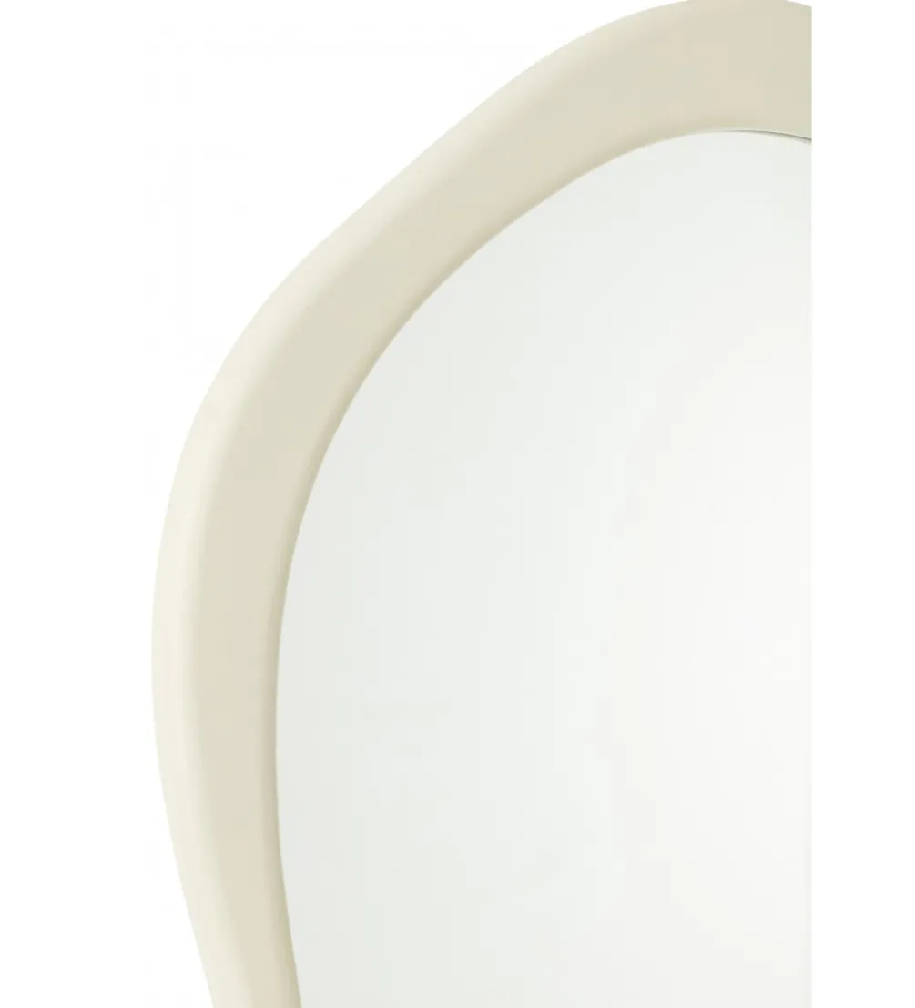 Lustro wiszące MODERNA 120 cm białe