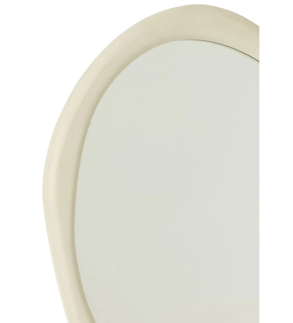 Lustro wiszące MODERNA 50 cm białe