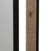 Lustro wiszące NAGATARO 45 x 100 cm czarne naturalne