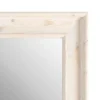 Lustro wiszące OKATA 171 cm naturalna białą rama
