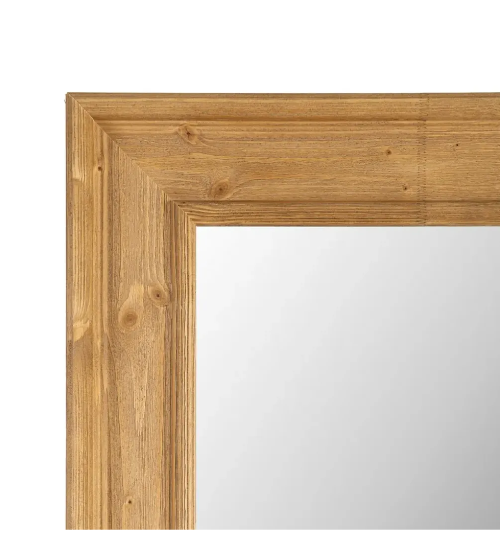 Lustro wiszące OKATA 171 cm naturalna rama