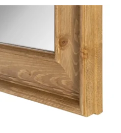 Lustro wiszące OKATA 171 cm naturalna rama