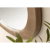 Lustro wiszące ORGANIC 105 cm drewno sosnowe