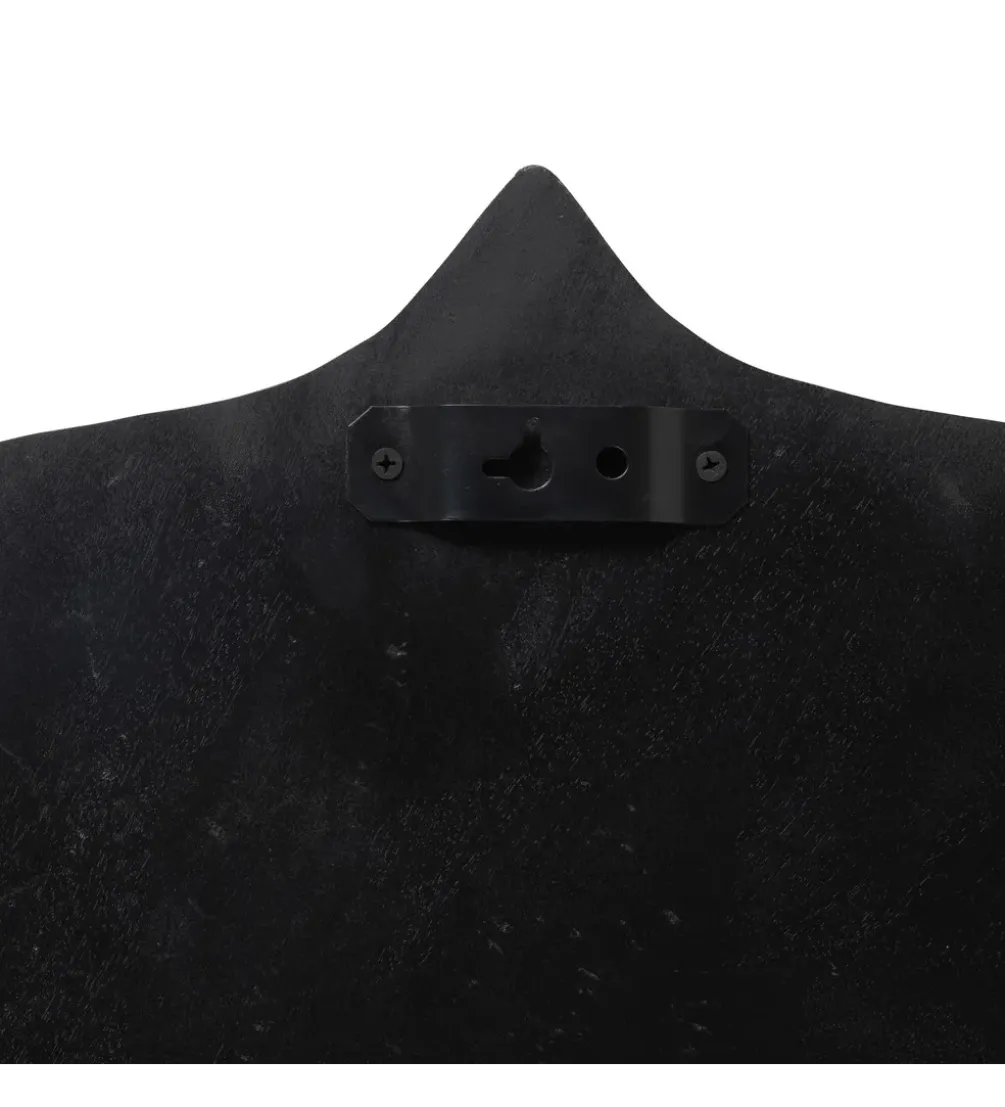 Lustro wiszące RETUNM 90 cm drewno mango