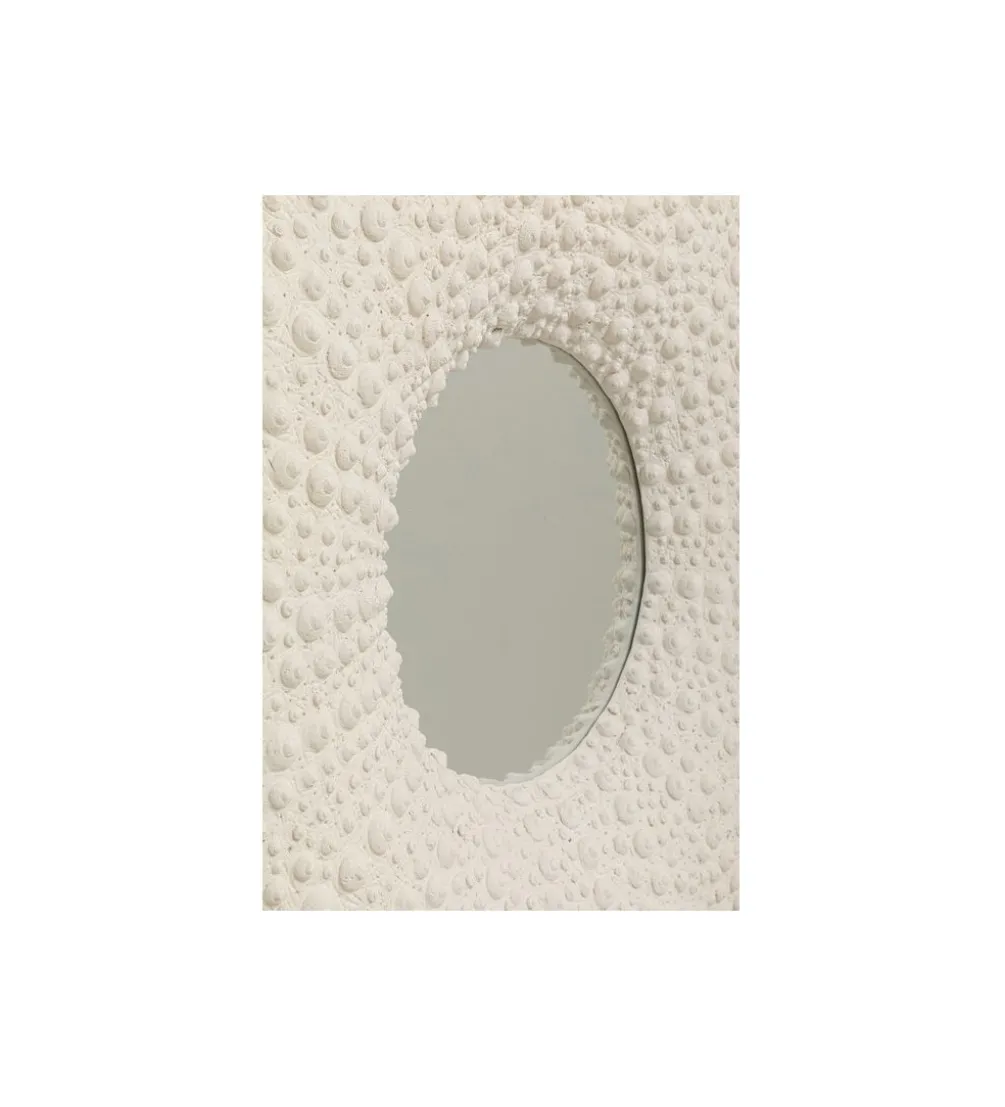 Lustro wiszące SEA JEWELLERY 110 cm biały