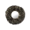 Lustro wiszące SISAL 115 cm czarno białe