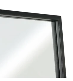 Lustro wiszące SYLAS 180 cm x 90 cm czarne