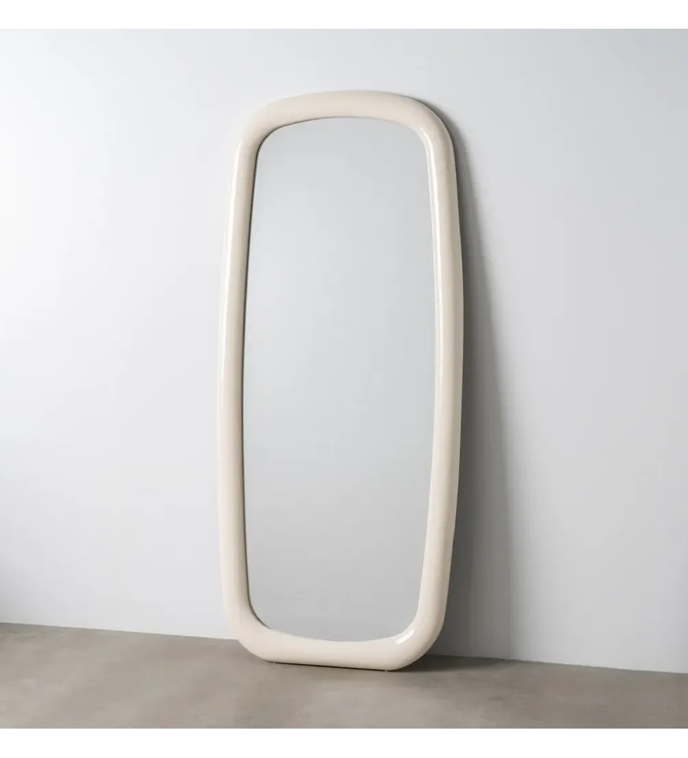 Lustro wiszące TAMSHY 160 cm białe