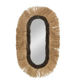 Lustro wiszące TEKSNIMA 90 cm naturalne