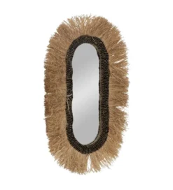 Lustro wiszące TEKSNIMA 90 cm naturalne