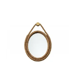 Lustro wiszące TULUZA 45 cm naturlane