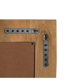 Lustro wiszące ZANMIK 110 cm drewno mango