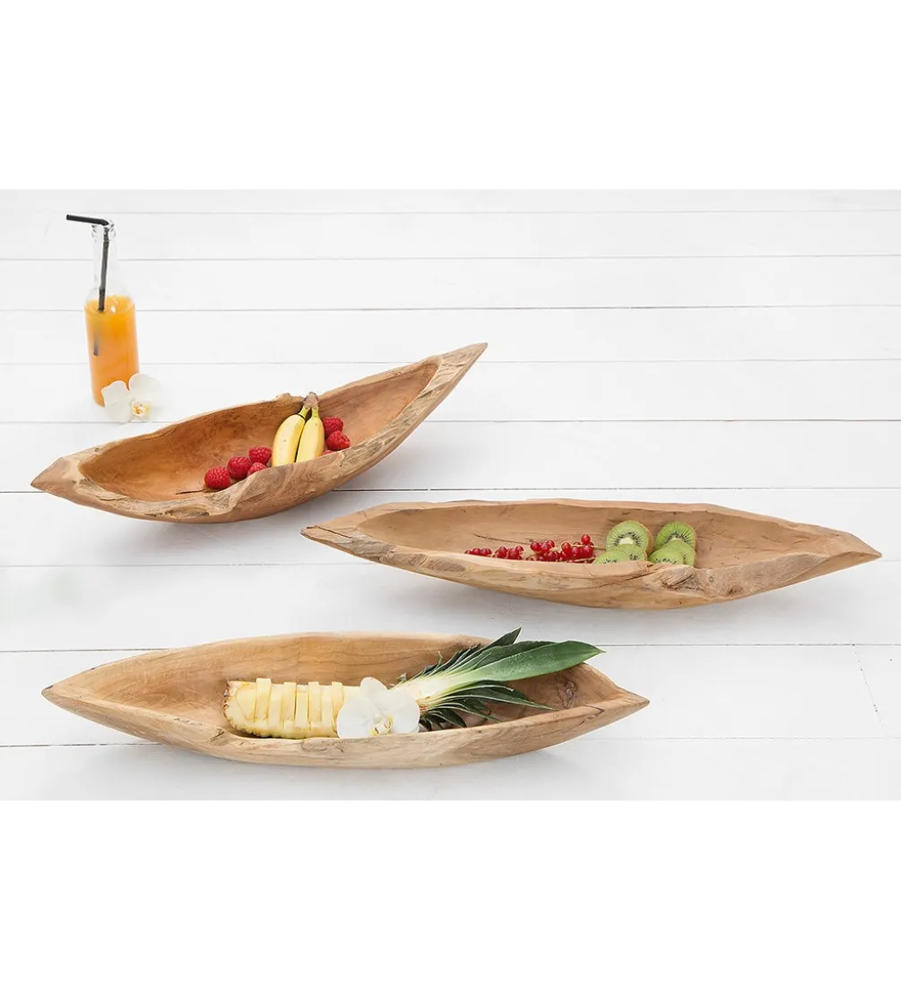 Misa drewniana Natur 60 cm drewno teak