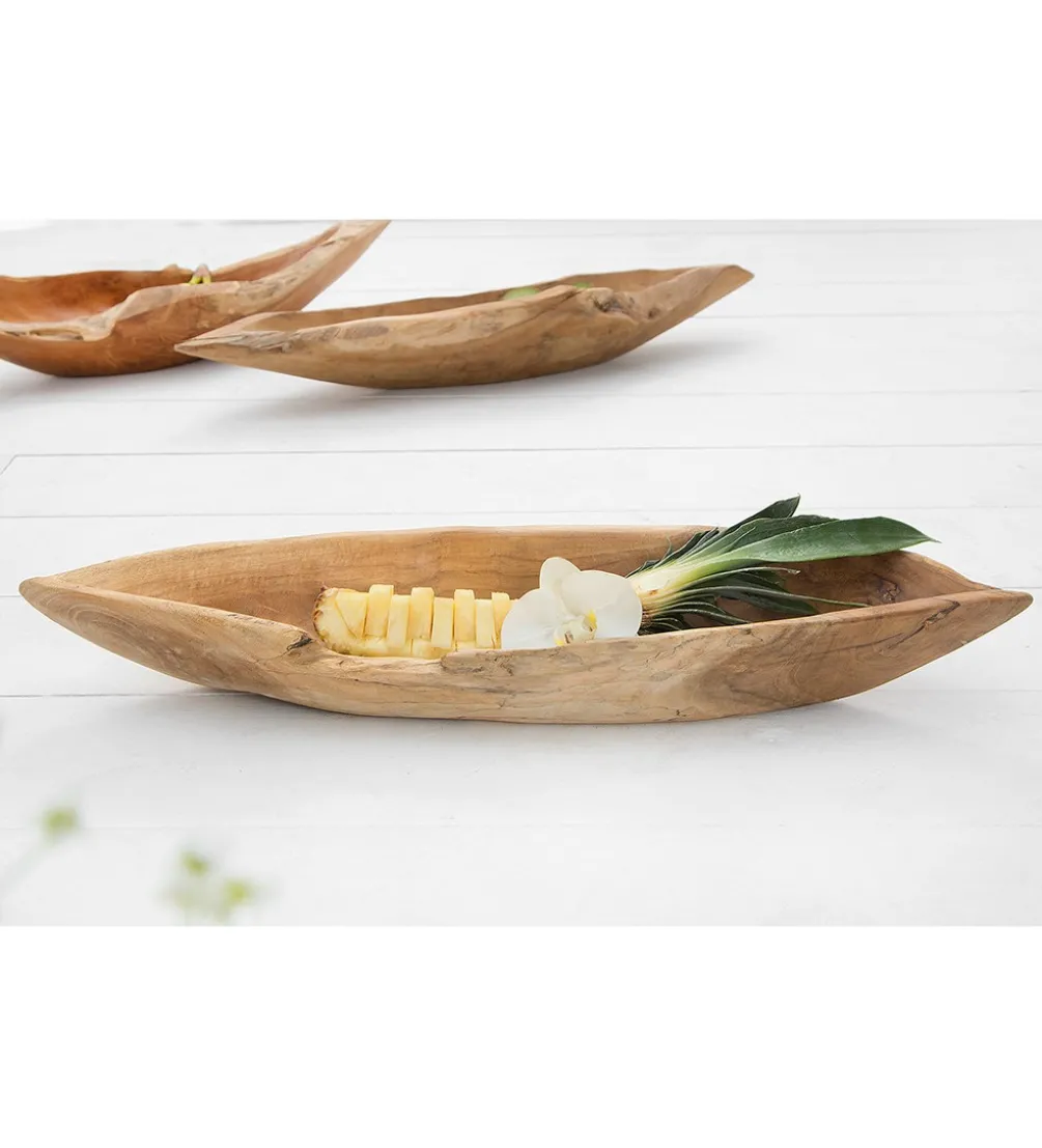 Misa drewniana Natur 60 cm drewno teak