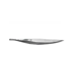 Misa Leaf 60 cm x 15 cm Srebrna