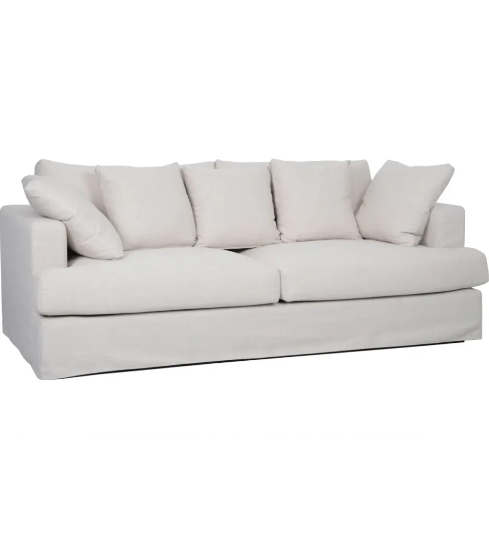 Modułowa sofa KILLIAN 94 cm z podłokietnikiem jasny beż