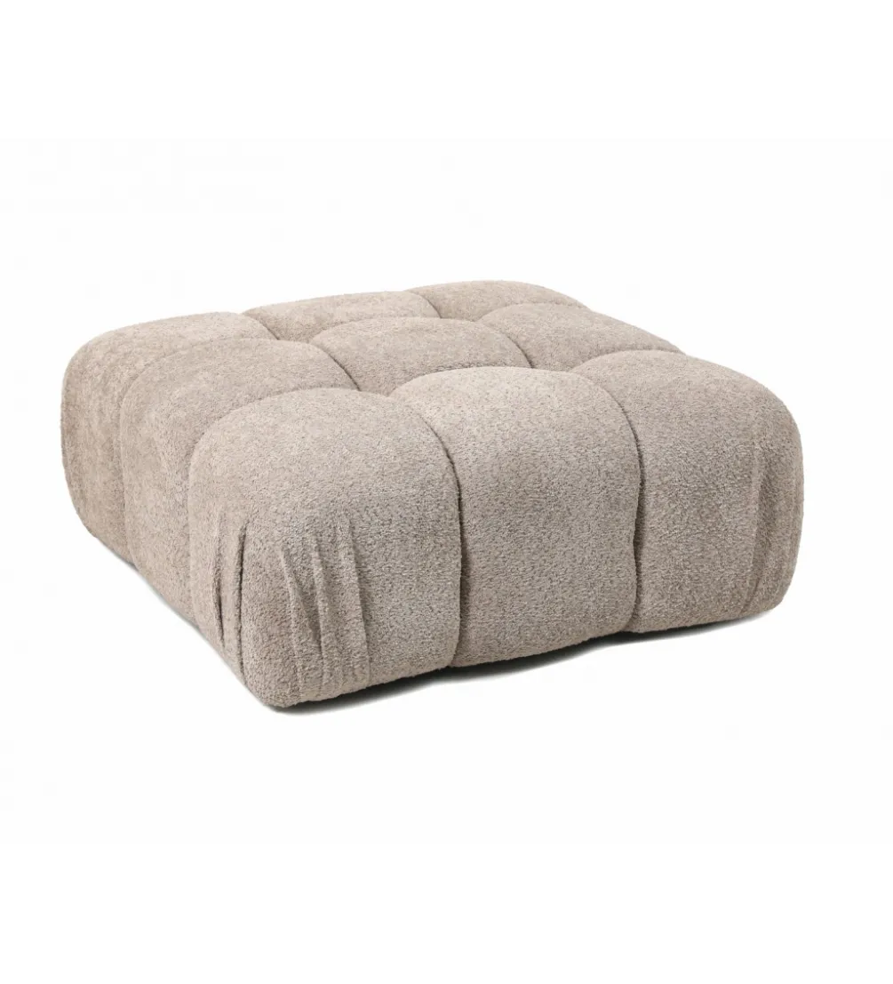 Modułowa Sofa puf KILLIAN 94 cm bez oparcia Beżowy