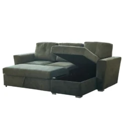 Narożnik APARTMENT 245 cm z funkcją spania zielony