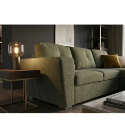 Narożnik APARTMENT 245 cm z funkcją spania zielony