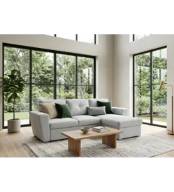 Narożnik APARTMENT 245 cm z funkcją spania beżowy