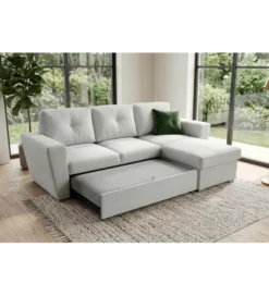 Narożnik APARTMENT 245 cm z funkcją spania beżowy