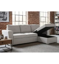 Narożnik APARTMENT 245 cm z funkcją spania beżowy