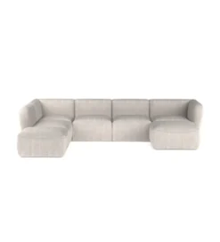 Narożnik BAHAMA Candelo XL 382 Cm Z Ottomaną Otwartą 190 Cm
