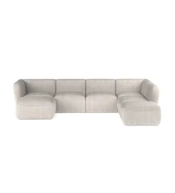 Narożnik BAHAMA Candelo XL 372 cm z ottomaną otwartą 172 cm