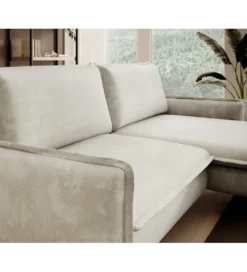 Narożnik rozkładany GLOSSY 226 cm z funkcją spania
