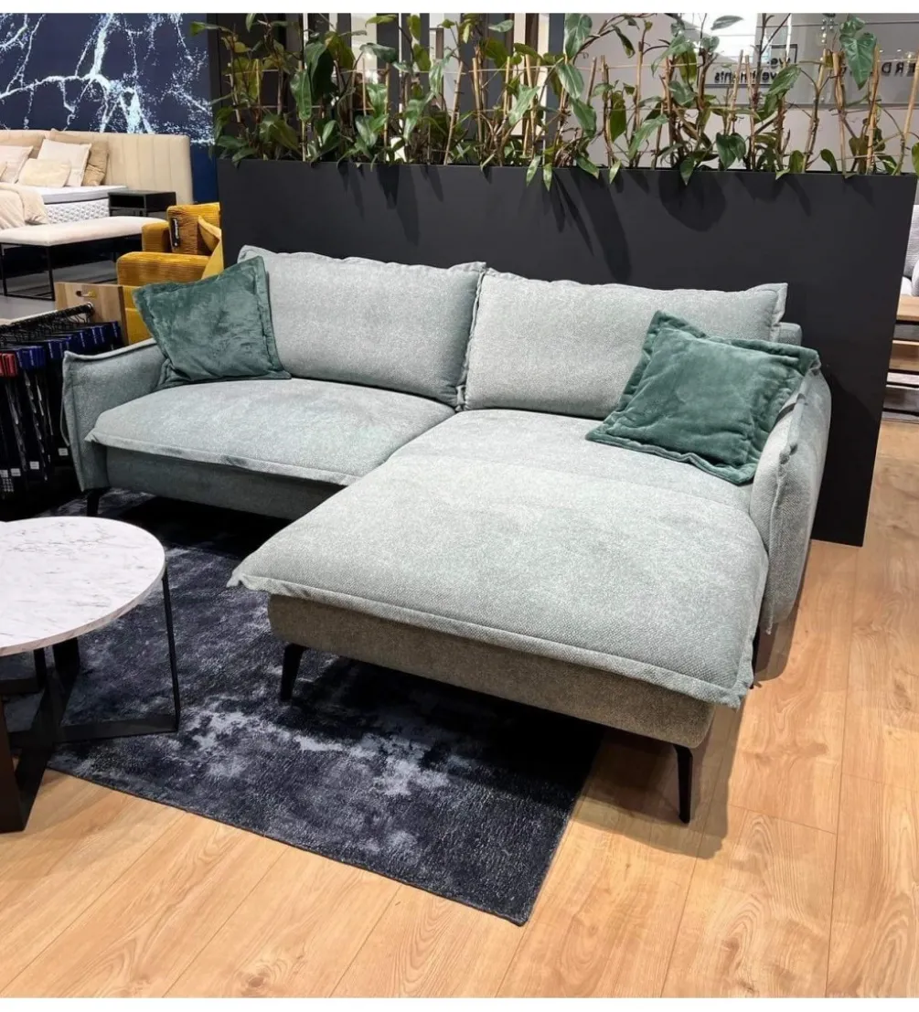 Narożnik rozkładany GLOSSY 226 cm z funkcją spania