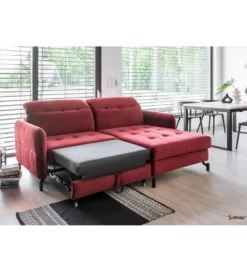 Narożnik rozkładany LORELLE 225 cm z funkcją spania