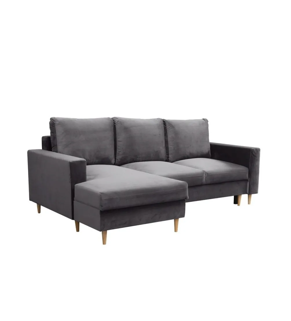 Narożnik rozkładany MUNDO 230 cm z funkcją spania