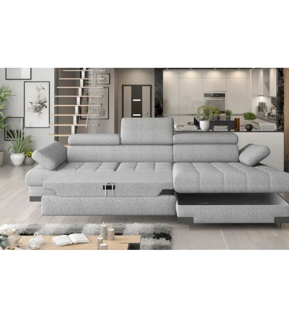 Narożnik rozkładany SELVA MINI 270 cm z funkcją spania