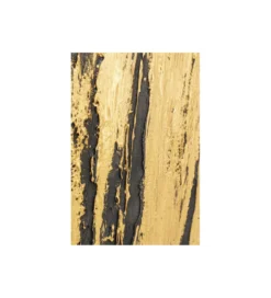 Obraz Abstract 80 cm x 120 cm złoto czarny