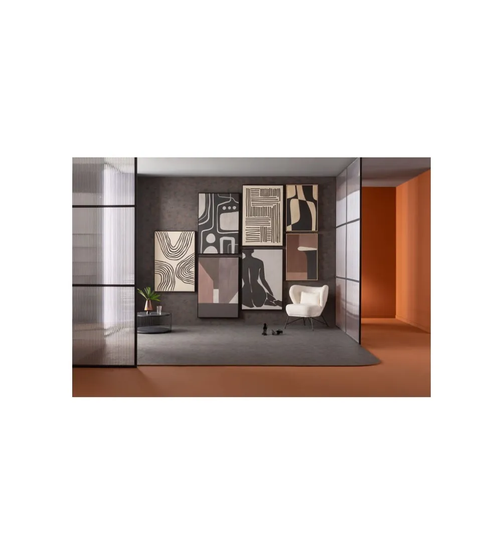 Obraz Artistic Blacky 70 cm x 110 cm czarny